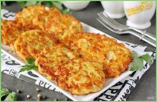 Оладьи из куриной грудки с крахмалом - фото шаг 8