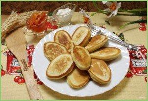 Оладьи на сухом молоке - фото шаг 11