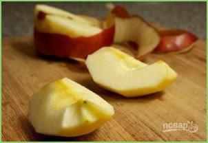 Оладьи с яблоками на молоке - фото шаг 5