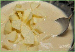 Оладьи с яблоками на молоке - фото шаг 6