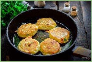 Оладьи со вкусом пиццы - фото шаг 8