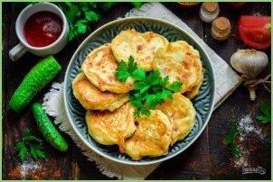 Оладьи со вкусом пиццы - фото шаг 9