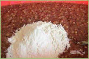 Печеночные оладьи с гречкой - фото шаг 4