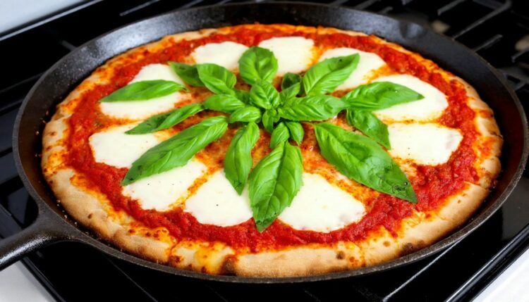 Пицца в сковороде