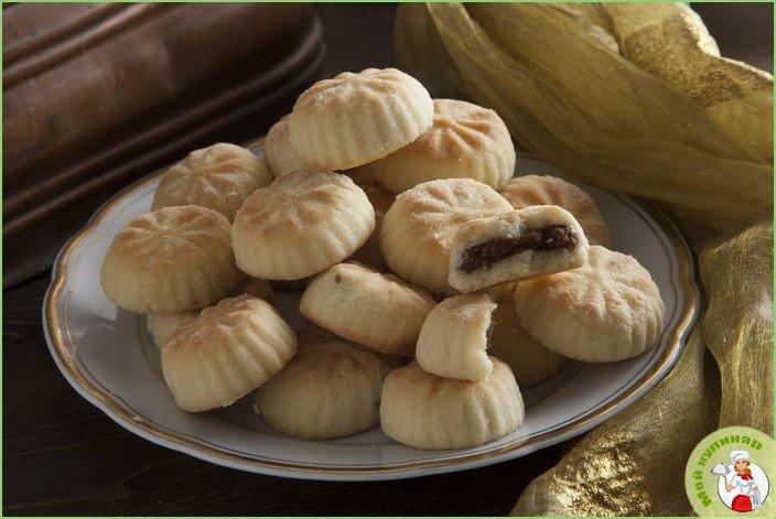 Постное печенье с финиками - фото шаг 1