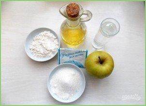 Постное печенье с яблочной прослойкой - фото шаг 1