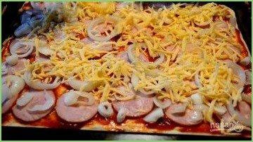 Пышная домашняя пицца - фото шаг 7