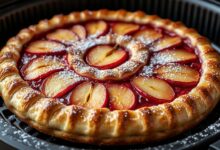 Шарлотка с яблоками в аэрогриле