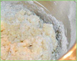 Творожное тесто для пирожков в духовке - фото шаг 3