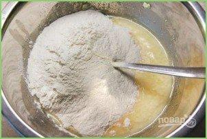 Вишнёвый пирог из творожного теста - фото шаг 5