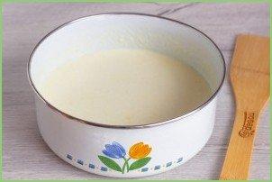 Заливной пирог с молодой капустой - фото шаг 2