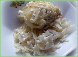 Запеканка рыбная в микроволновке - фото шаг 8