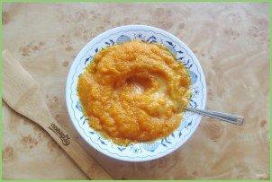 Запеканка с тыквой и творогом - фото шаг 4