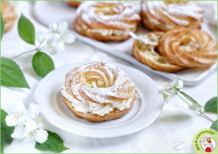 Заварные кольца - фото шаг 1