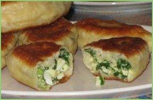 Жареные пирожки с луком - фото шаг 6