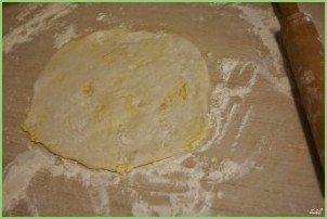 Хачапури с сулугуни на сковороде - фото шаг 6