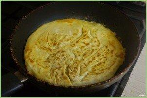 Хачапури с сулугуни на сковороде - фото шаг 8