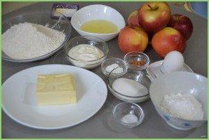 Яблочный пирог с меренгой - фото шаг 1