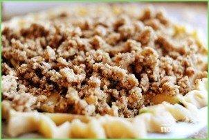 Яблочный пирог с орехами - фото шаг 4