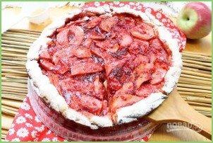 Яблочный пирог с песочным тестом - фото шаг 9