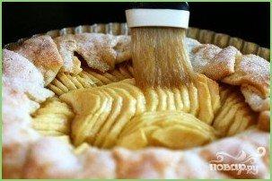 Яблочный пирог с сахарной глазурью - фото шаг 7