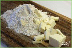 Яблочный пирог со сметанной заливкой - фото шаг 1