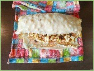 Яблочный штрудель от Бабушки Эммы - фото шаг 10