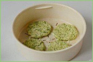 Кабачковые оладьи на пару - фото шаг 5