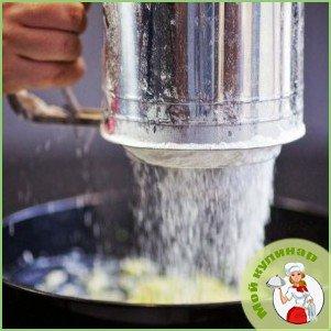 Кабачковые оладьи с козьим сыром - фото шаг 13