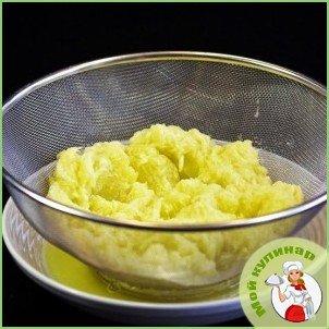 Кабачковые оладьи с козьим сыром - фото шаг 5