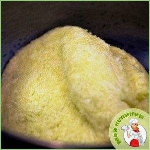 Кабачковые оладьи с козьим сыром - фото шаг 6