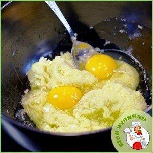 Кабачковые оладьи с козьим сыром - фото шаг 8