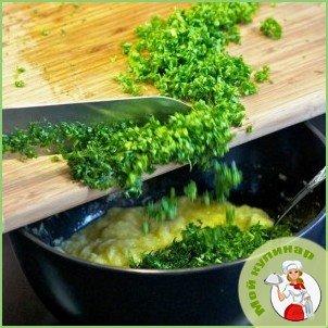 Кабачковые оладьи с козьим сыром - фото шаг 9