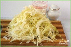 Капустные оладьи - фото шаг 1