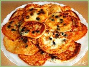 Оладьи с сухофруктами - фото шаг 4