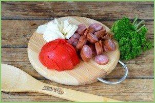 Пицца в лаваше на сковороде - фото шаг 2