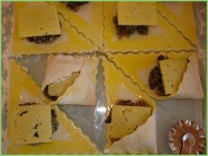 Пирожки с шампиньонами - фото шаг 3