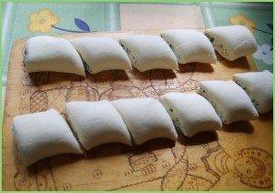 Пирожки с творогом на сковороде - фото шаг 4