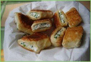 Пирожки с творогом на сковороде - фото шаг 5