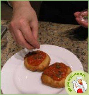 Pizzelle Fritte, жаренная пицца - фото шаг 7