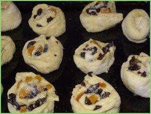 Плюшки с фруктами - фото шаг 4