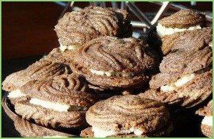 Шоколадно-ванильное печенье - фото шаг 3