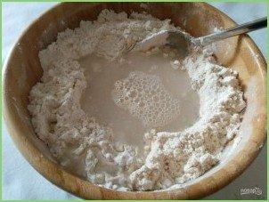 Содовый хлеб с семенами льна - фото шаг 5