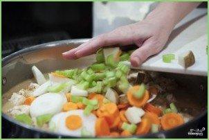 Закрытый пирог с курицей - фото шаг 6