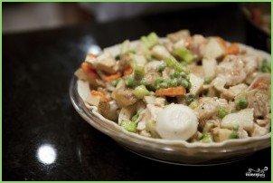 Закрытый пирог с курицей - фото шаг 9