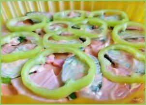 Закусочная пицца на слоеном тесте - фото шаг 8