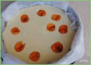 Заливной абрикосовый пирог - фото шаг 3