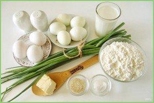 Заливной пирог на молоке - фото шаг 1