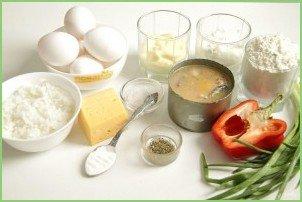 Заливной пирог с тунцом - фото шаг 1