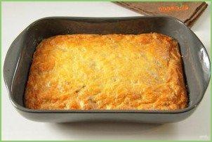 Заливной пирог с тунцом - фото шаг 13